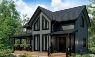 Проекты каркасных домов с террасой от 3595 рублей | Строй-Мск