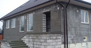 Фасад из газобетона для дома в Пушкине - Строй-Мск, качественная отделка от 2054 руб.